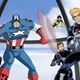 Image for article titled The Red Hulk battles S.H.I.E.L.D. on Avengers plus a Ninja Turtles retro-toon!
